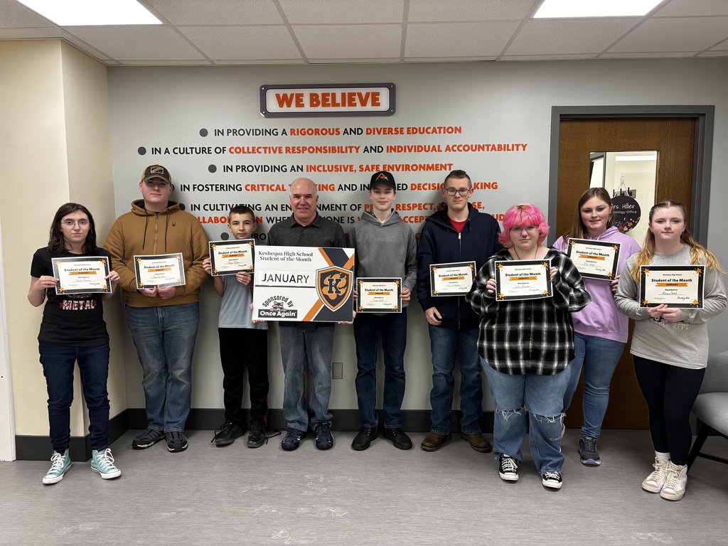 Students of the Month