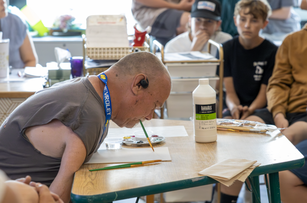 Don Hooker Artist Visit