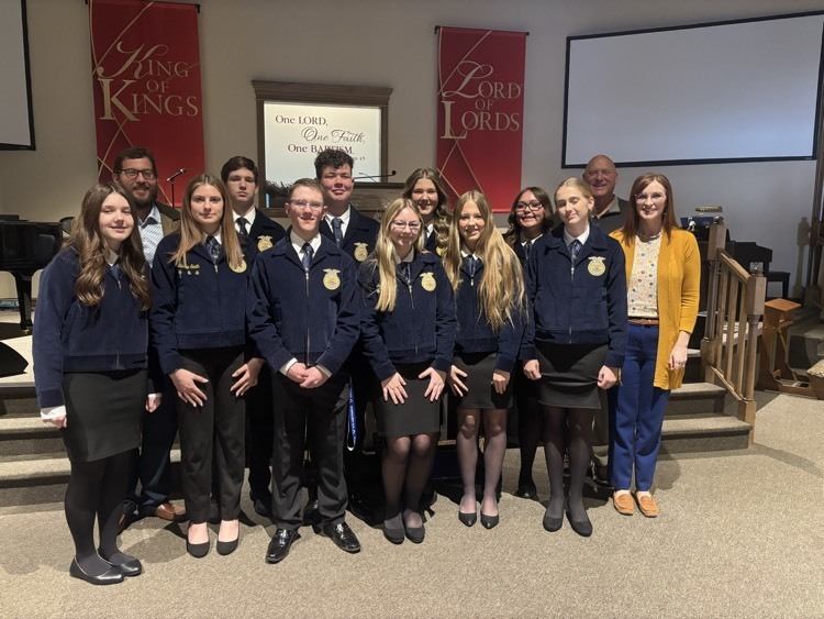ffa members attend church service