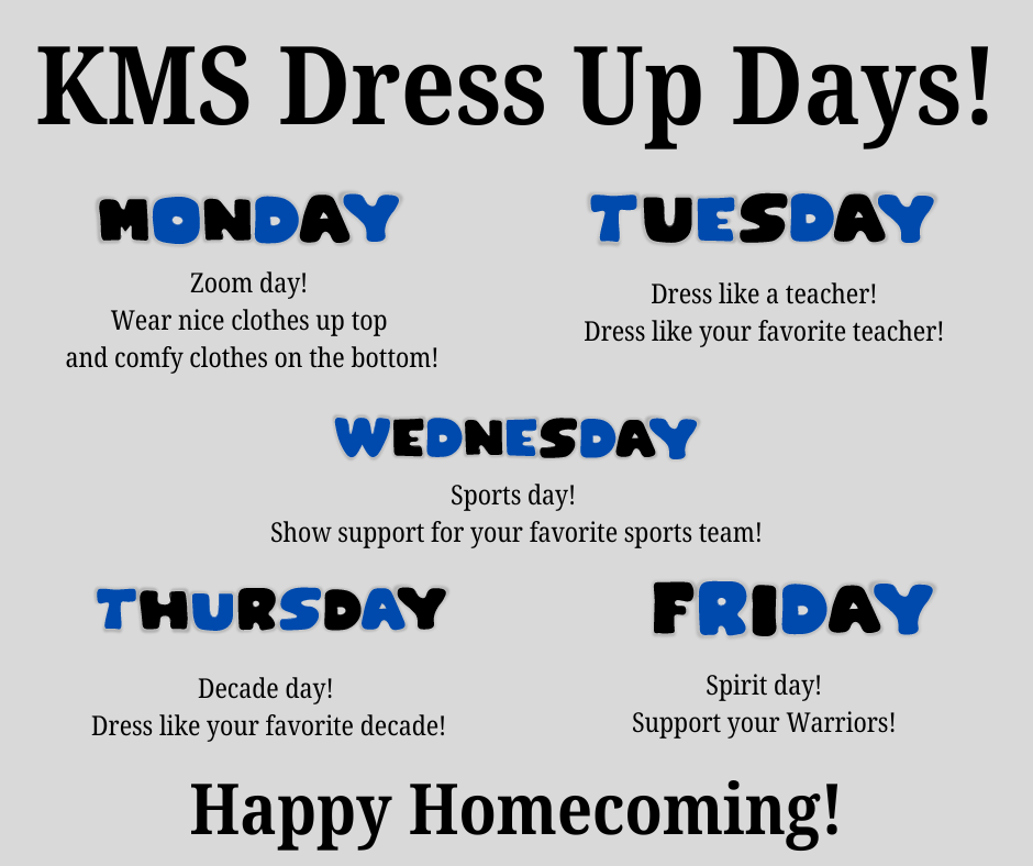 dress up days