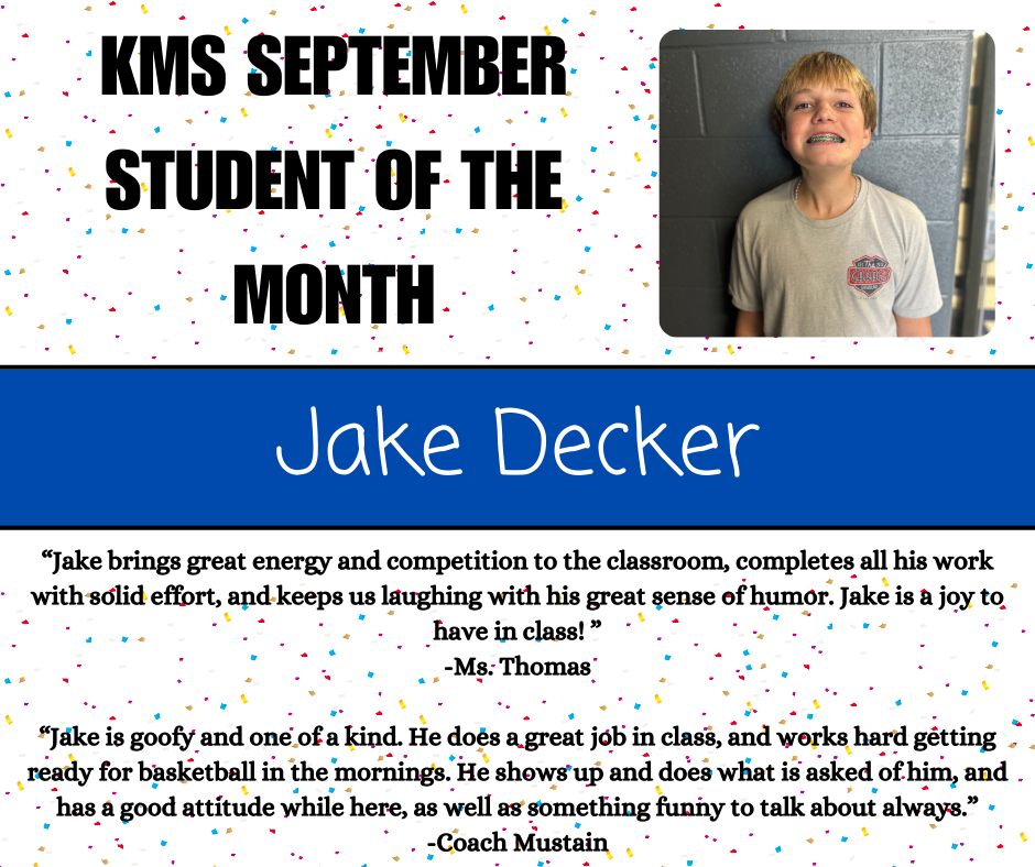 student of month