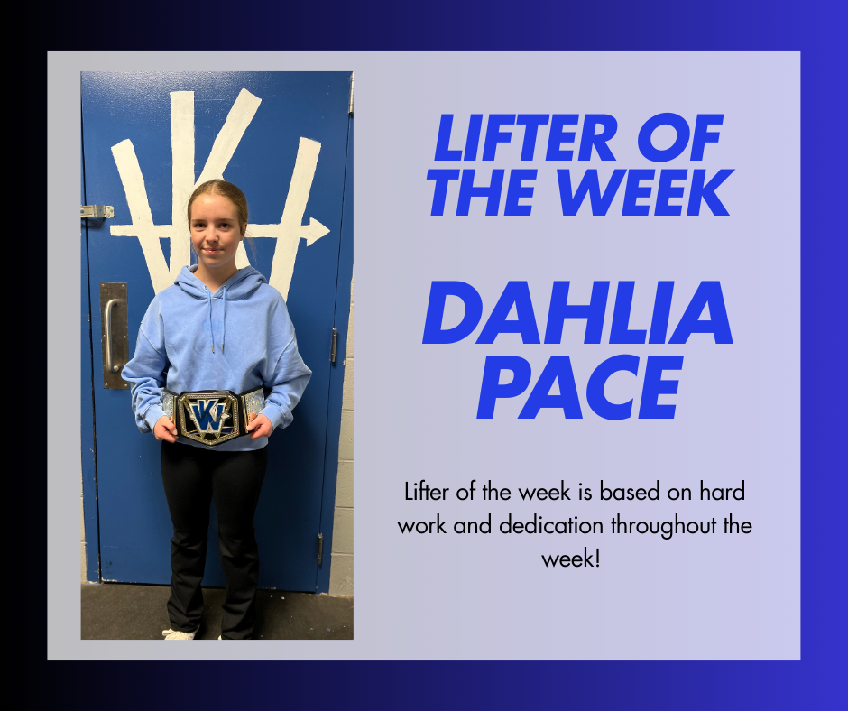 lifter of the week