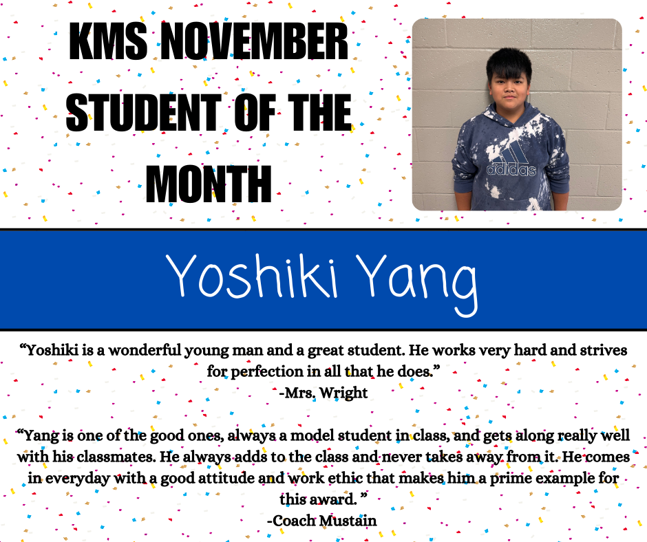 student of month