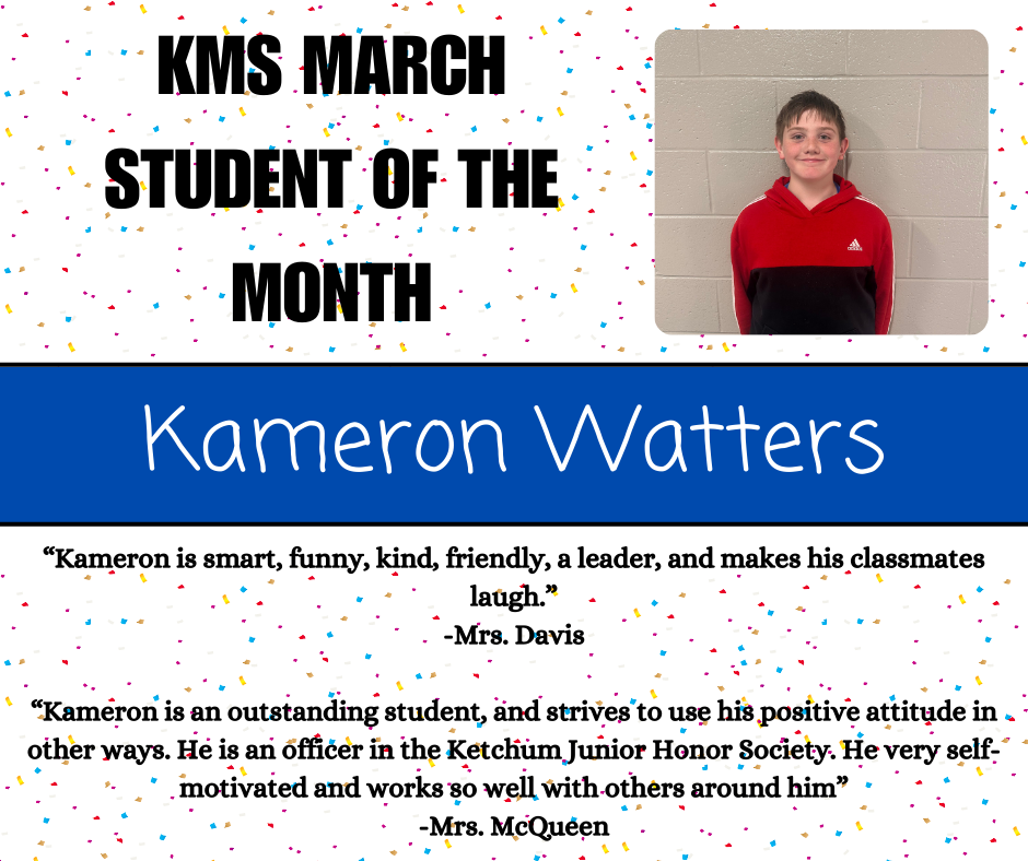 student of month