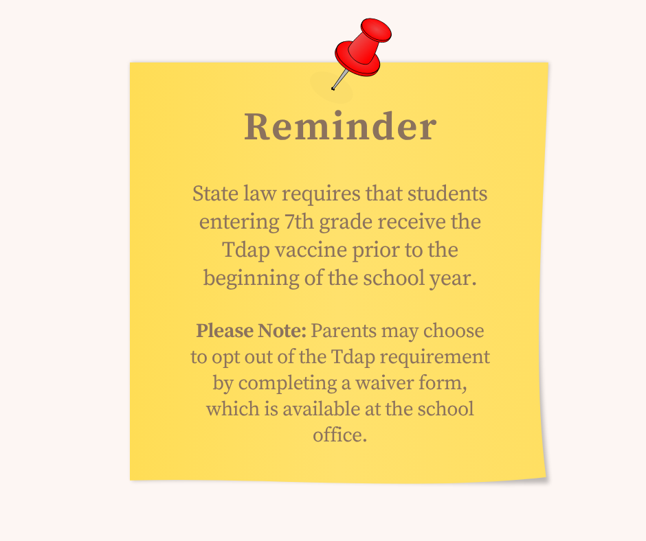 tdap reminder