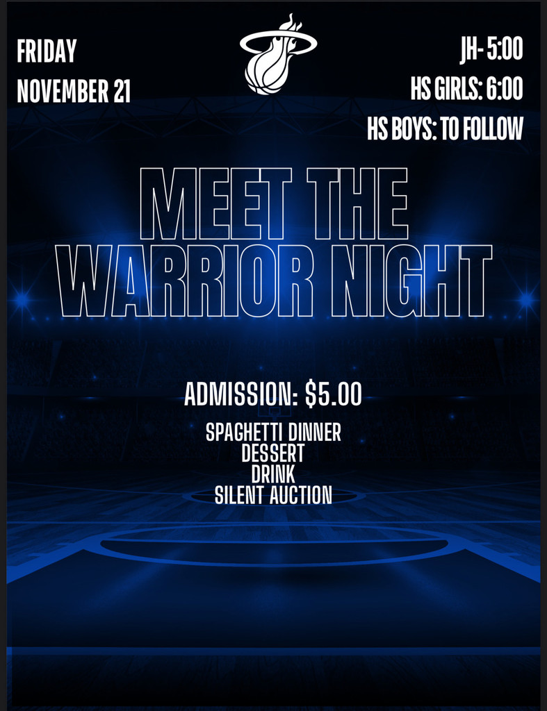 bball meet warrior night