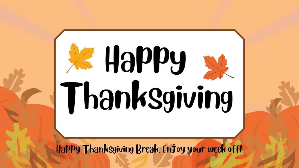 Happy Thanksgiving!
