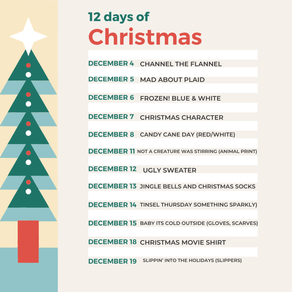 12 days of Christmas