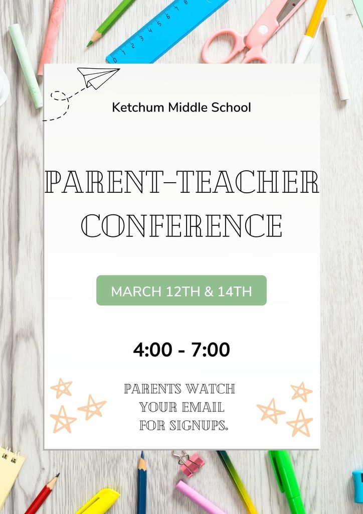 Conferences are coming! March 12th and 14th.