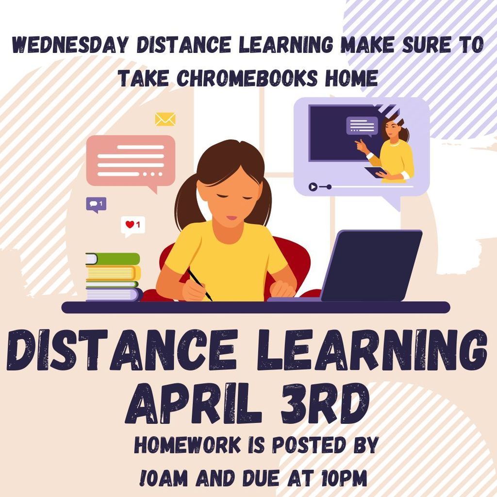 Distance Learning Day April 3rd