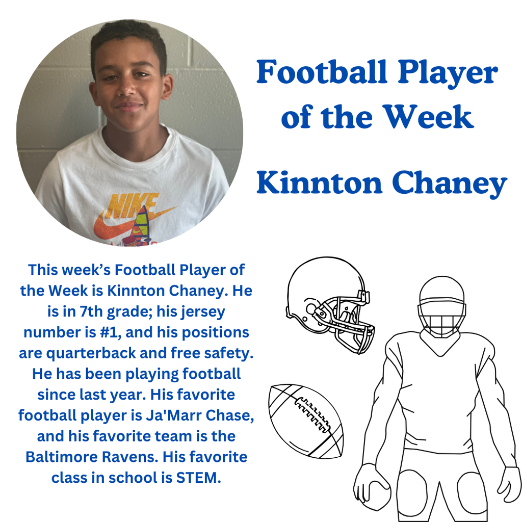 football athlete of the week