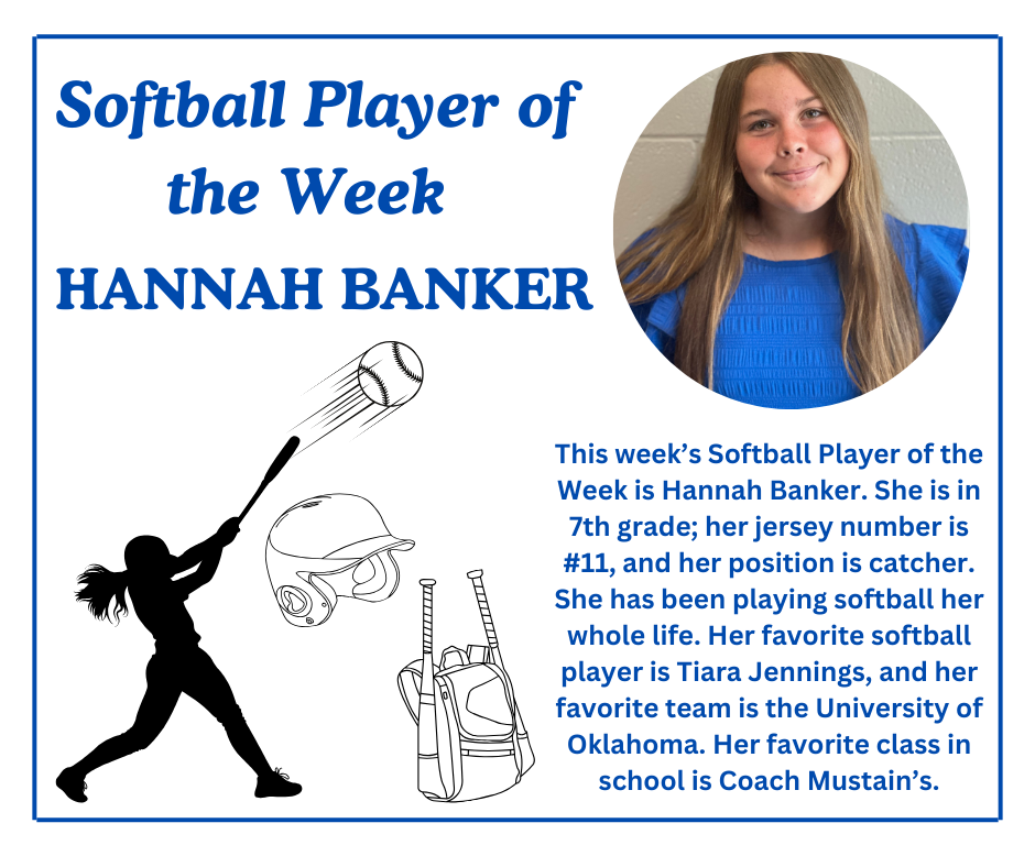 softball player of the week