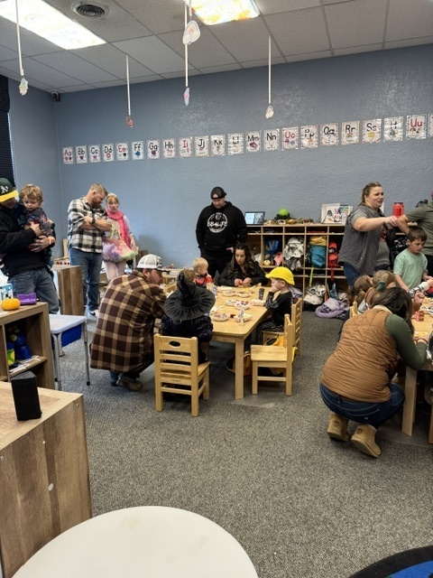 parents at halloween party