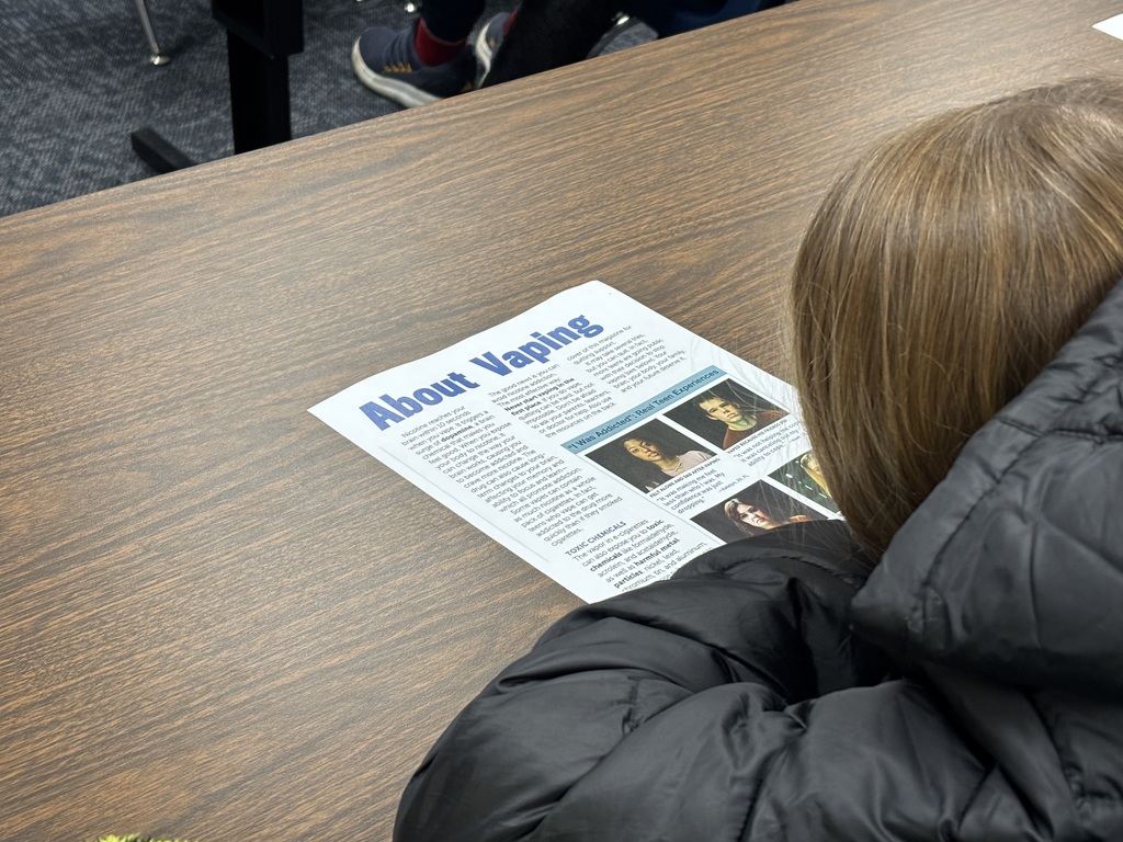 Vaping Education @ KFMS