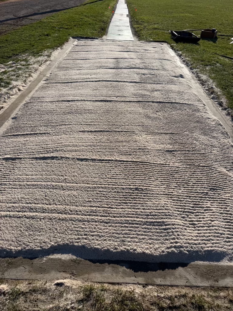Long Jump Pit Improvements