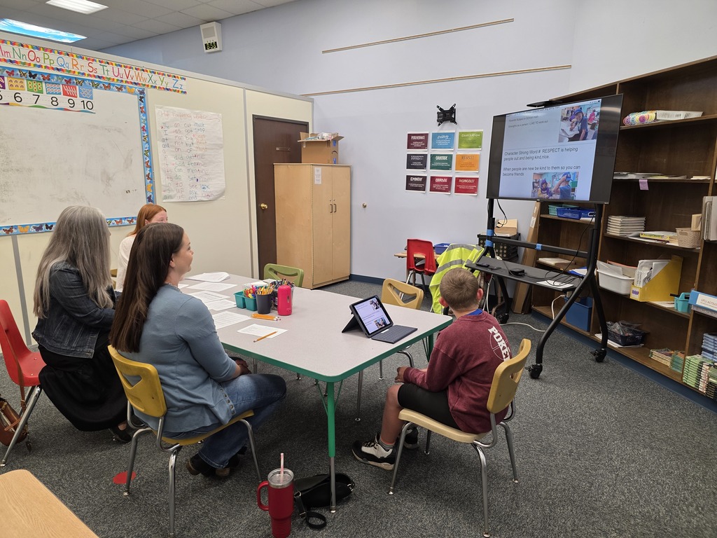 Student presenting passages to a panel