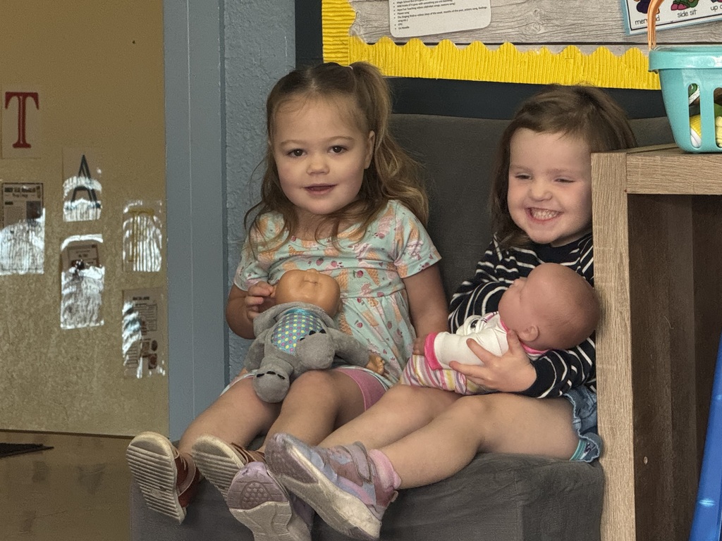 early learning students playing