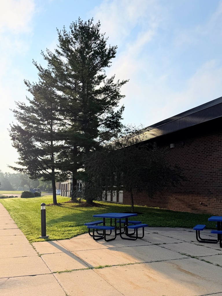 North side of building