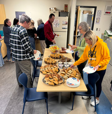 Staff breakfast