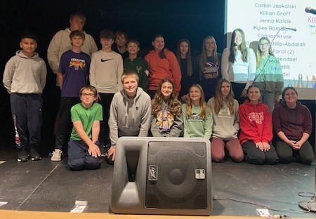 7th and 8th grade STORM card students