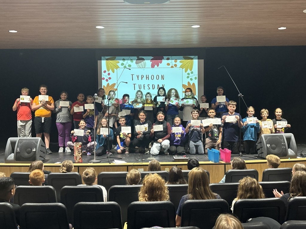 5th and 6th grade STORM card students