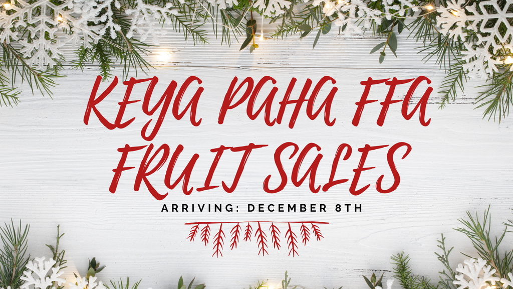 FFA Fruit Sales