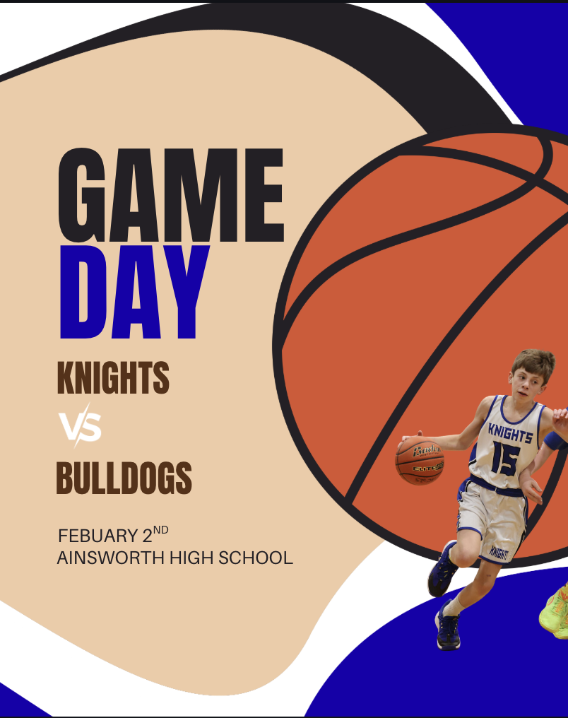 Junior High boys basketball, Logan Mundourf