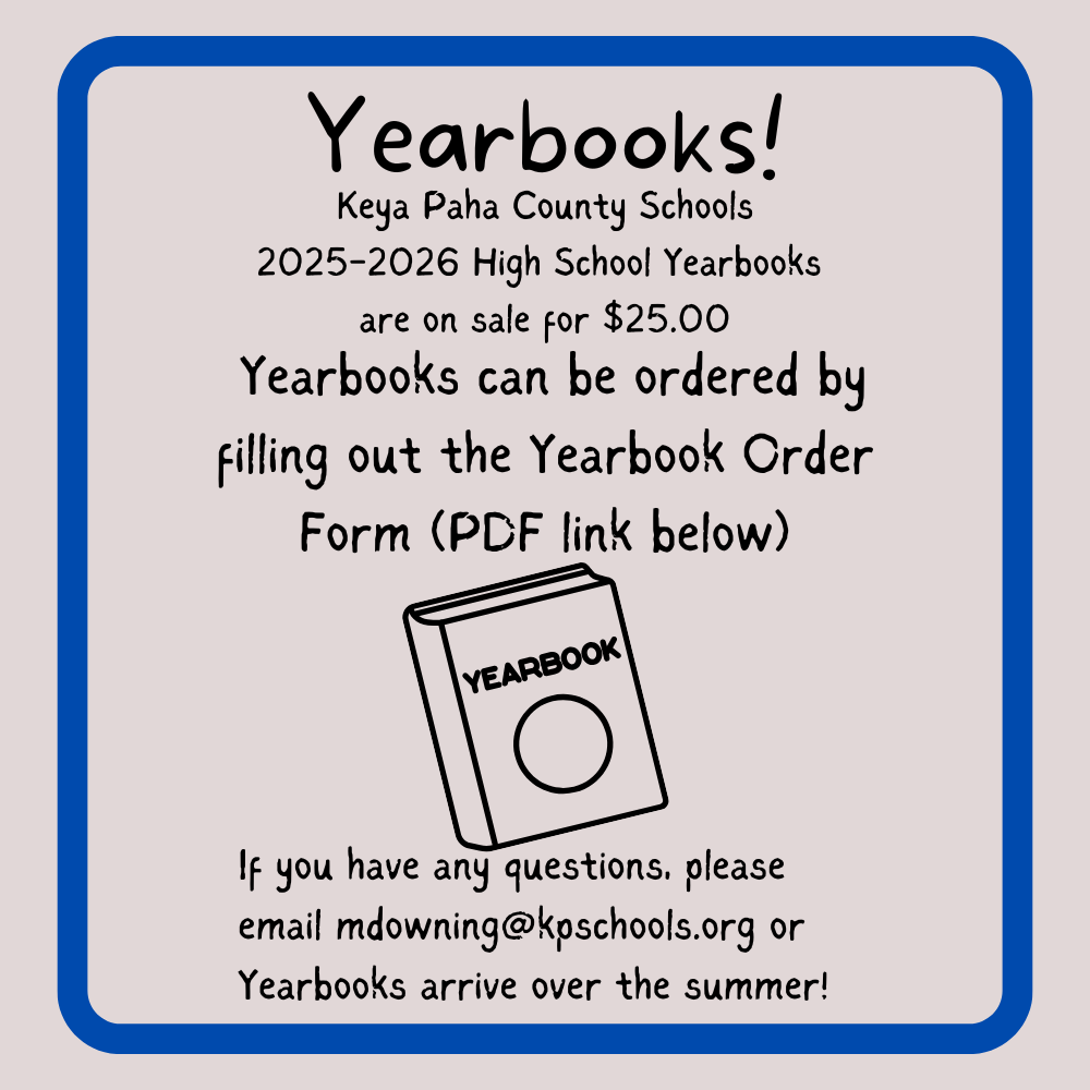 Yearbook Order Form