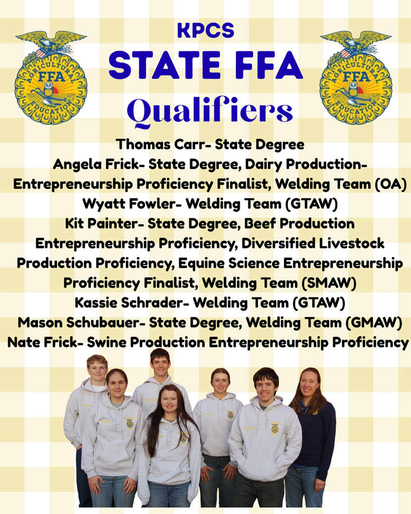 State FFA Qualifiers