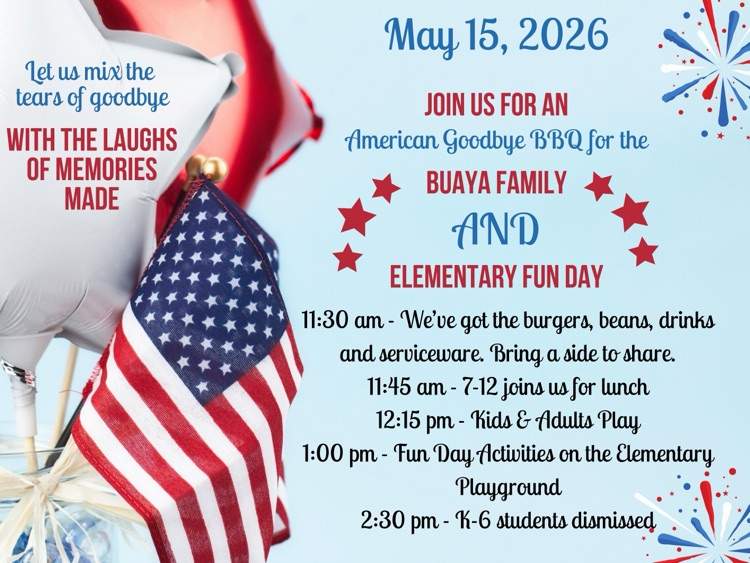 bbq and field day!