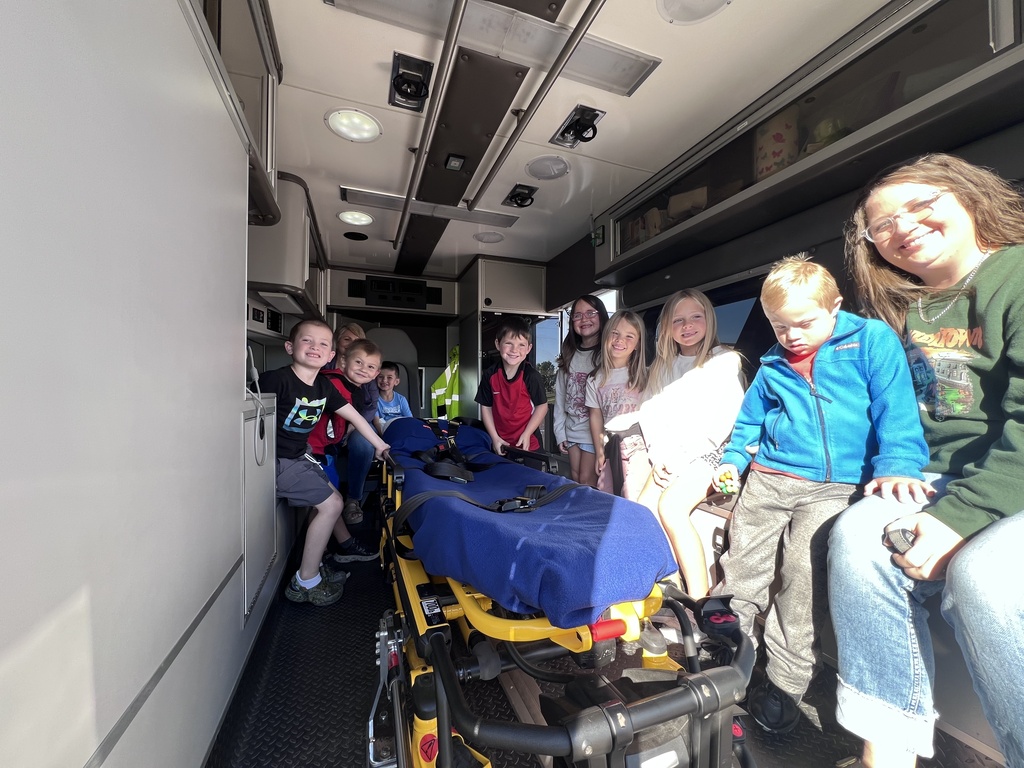 back of ambulance
