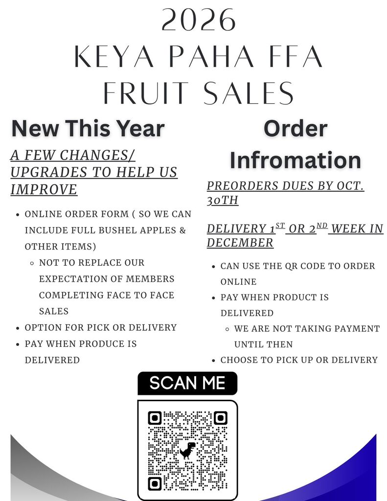 FFA Fruit Sales