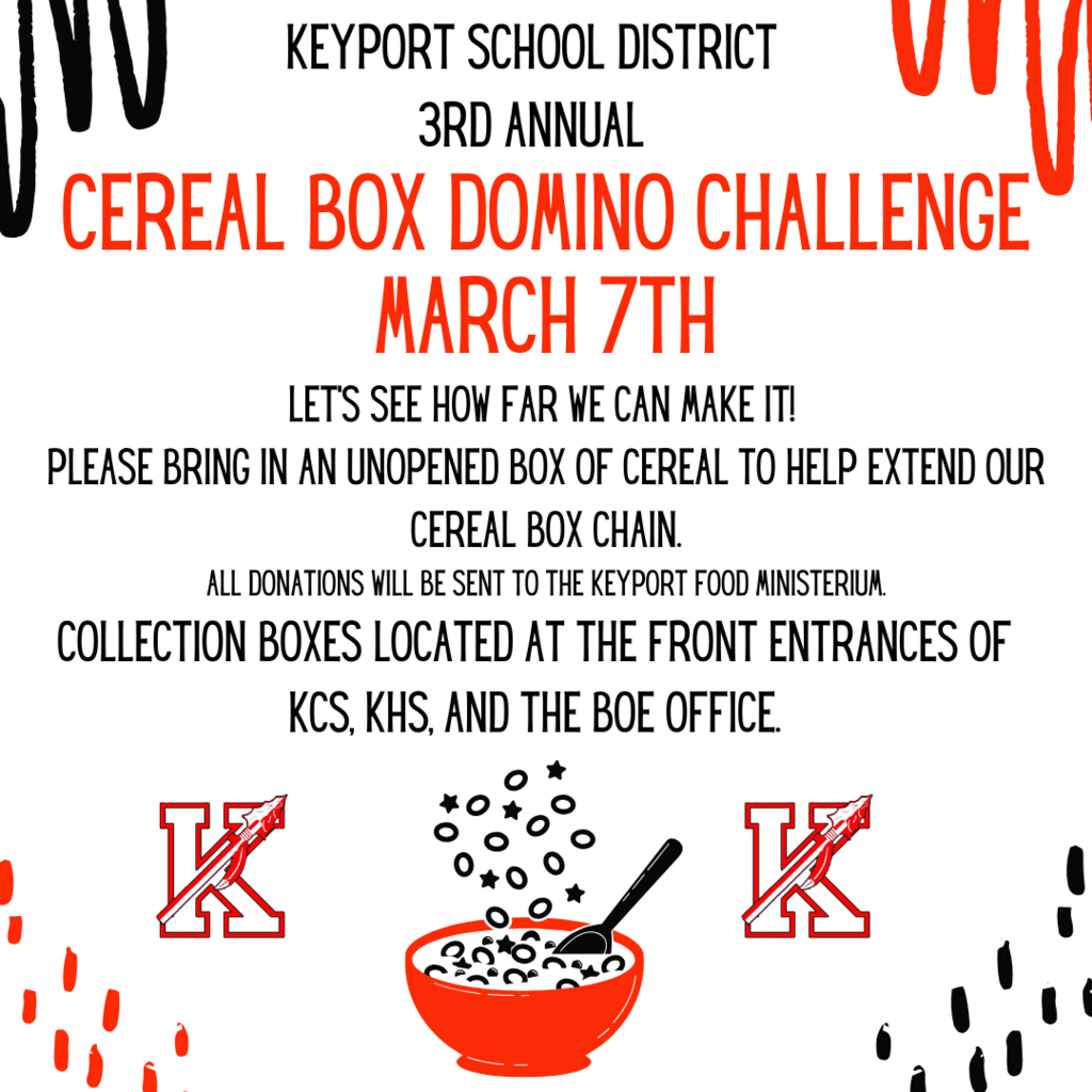 3rd annual cereal Box Domino Challenge
