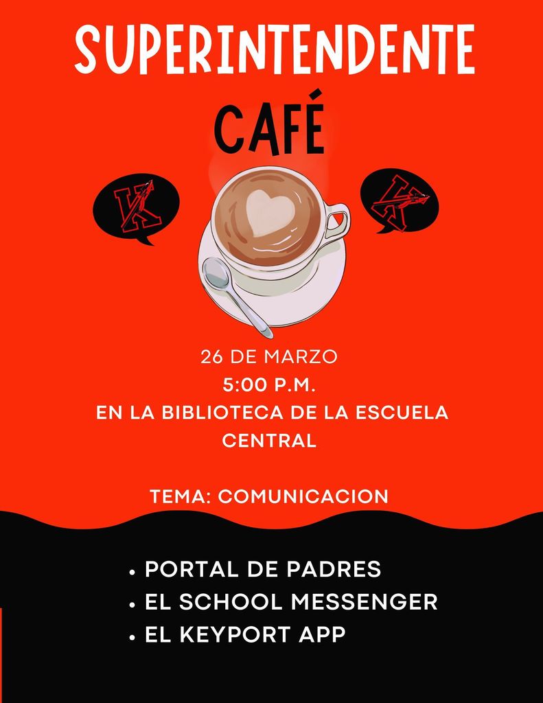 TONIGHT Superintendent Coffee