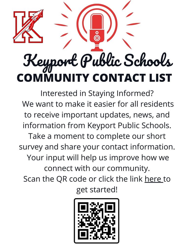 Community Communication Flyer English