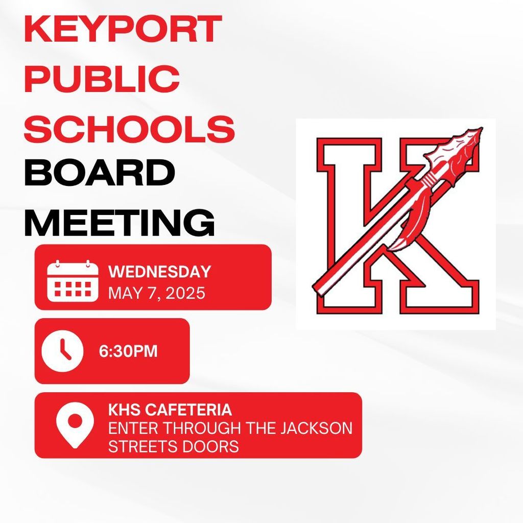 May 7th Board Meeting @ 6:30pm