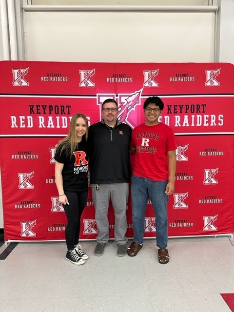 A proud RU dad with future of RU!