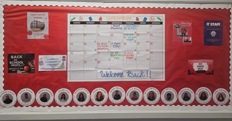 cafeteria bulletin board