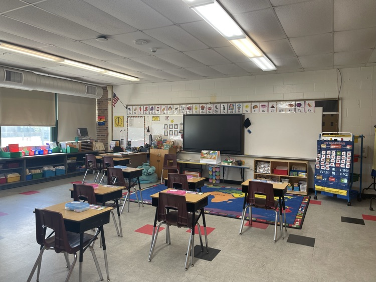 The classroom is ready!!