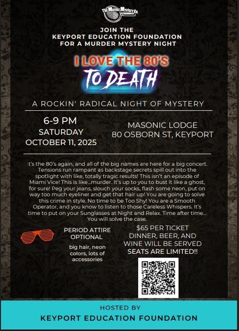 murder mystery flyer