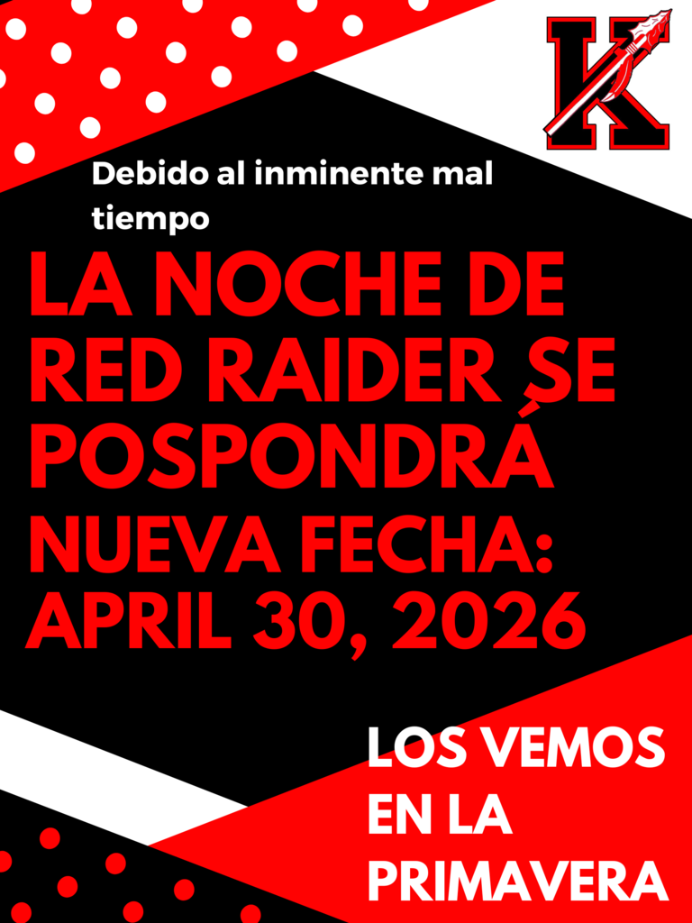 red raider night postponed