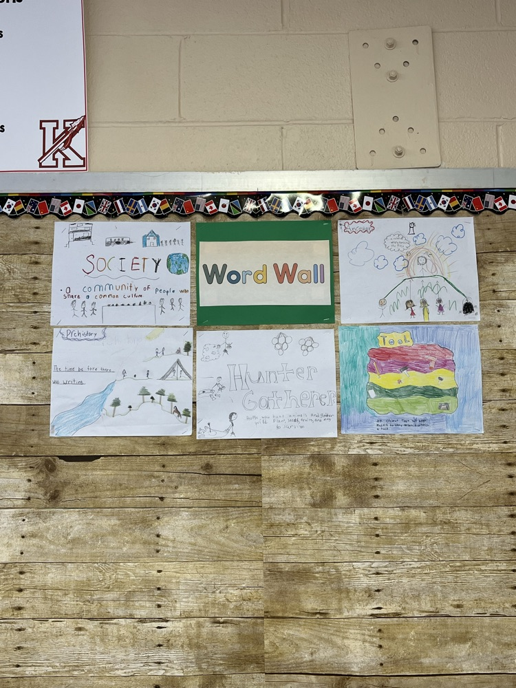 6th Grade Social Studies Word Wall