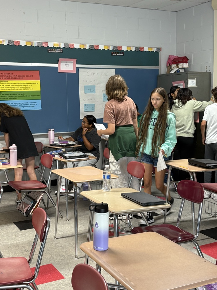 7th grade Math scavenger hunt!