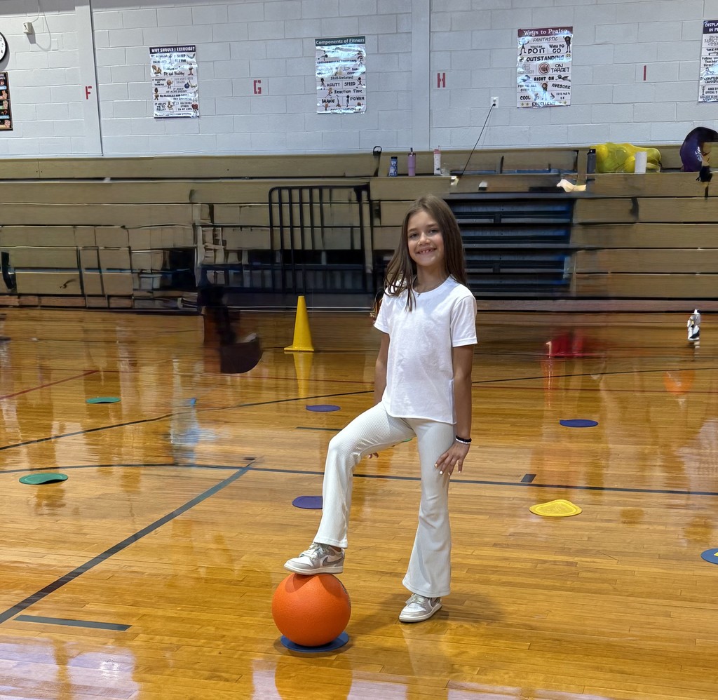 Excited to score a goal in our soccer unit!!!