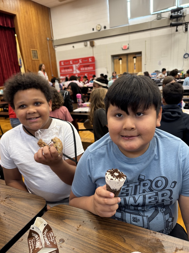 A sweet treat after lunch today!