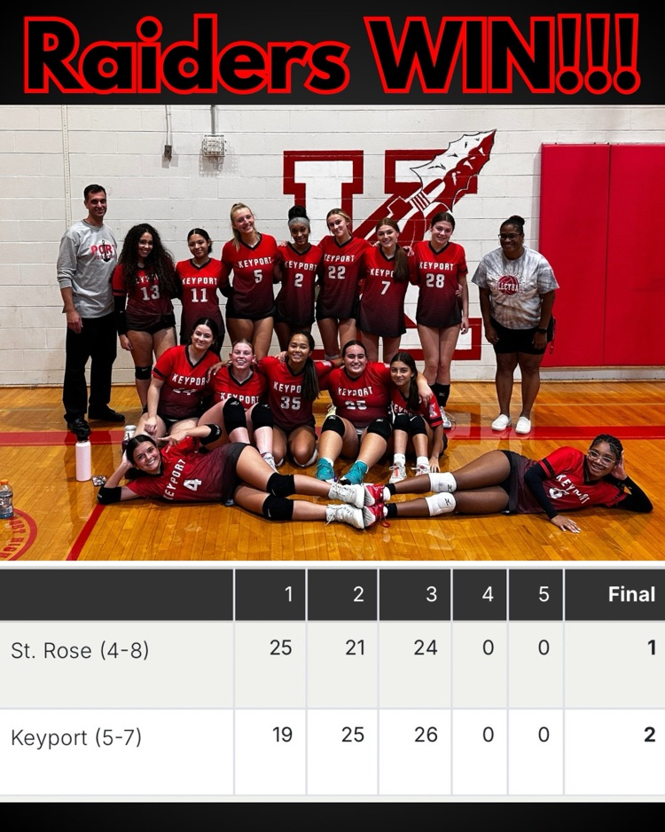 Vball wins vs St Rose