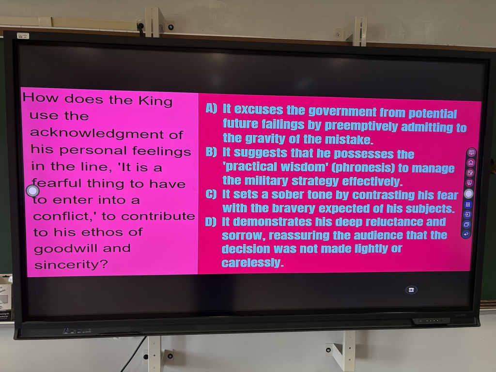 AP-style multiple choice questions.