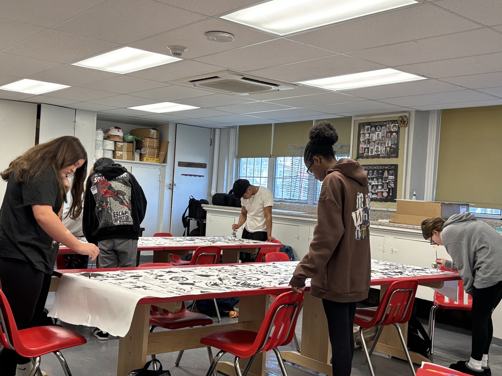 “Our students participated in Sumi Ink Club—a collaborative art project where everyone adds brushstrokes to a shared paper. The focus is on creativity, connection, and the joy of making something together.”