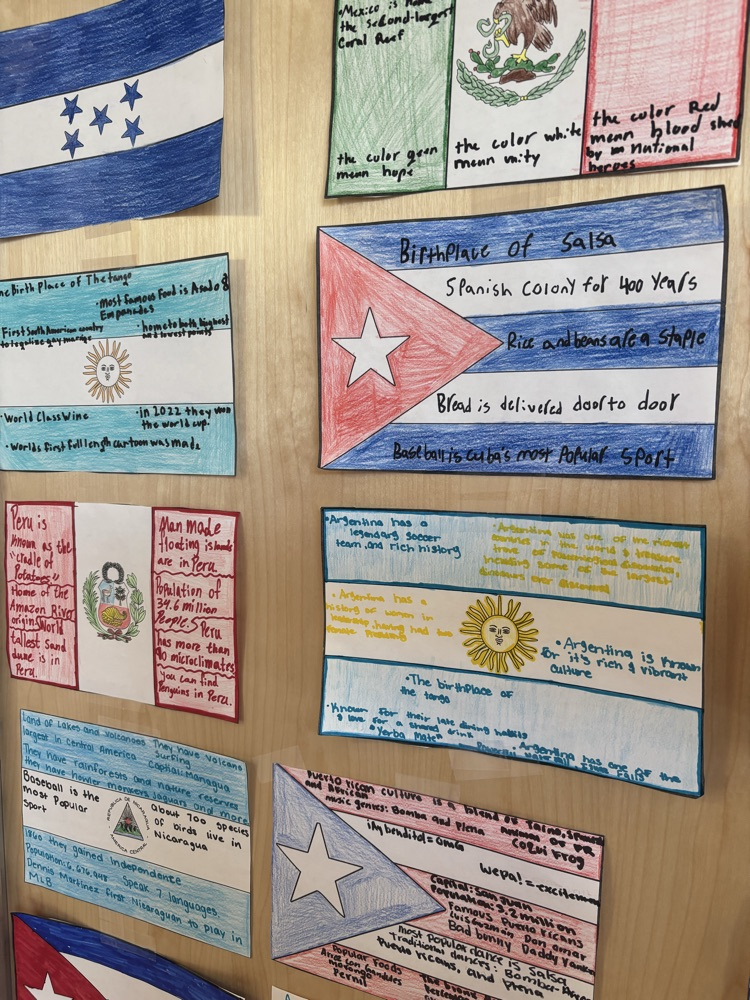 Celebrating Hispanic heritage month!