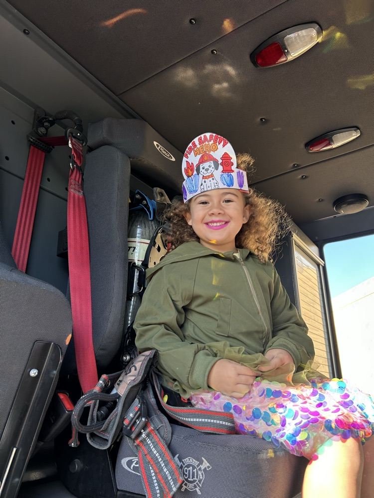 Fire trucks on your birthday!